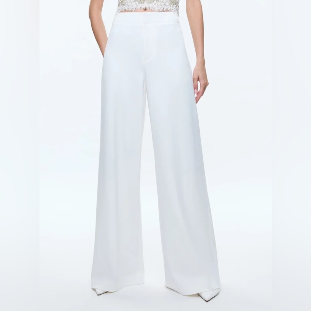 NWOT Alice + Olivia Andra Pants Size 4 $395